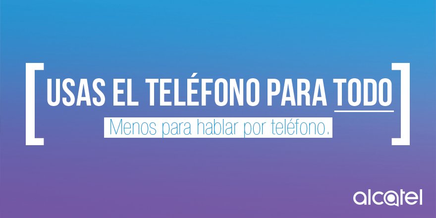 alcatelmobilePY's tweet photo. El #Idol3 es el único smartphone 100% reversible.  ➡️ ➡️Un teléfono diseñado para los que hacen mucho más que hablar por teléfono. https://t.co/0lF1C7uxRq