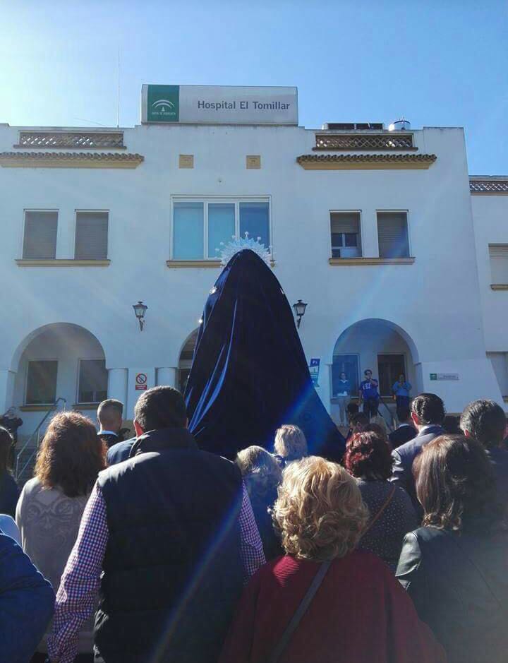 Lunes de Pasión. Siguen hoy a las 🕤 los ensayos ultimando todo, de cara a la semana mayor. Os dejamos con este momento y vuestro pensar...