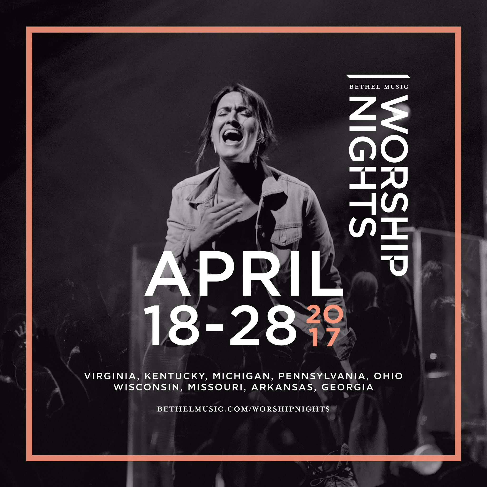 Bethel Music on Twitter "Who is coming to Worship Nights in April