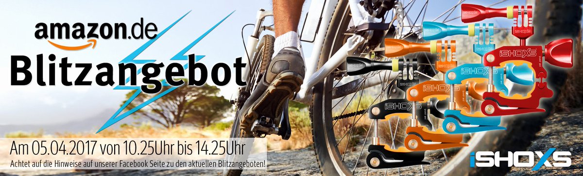 iShoxs's tweet photo. Am 5.04.2017 ab 10:25 Uhr ist der iSHOXS ProMount im Amazon Blitzangebot. Weitere Informationen hier: https://t.co/zHXbSimmqN https://t.co/k4QU7T92uB