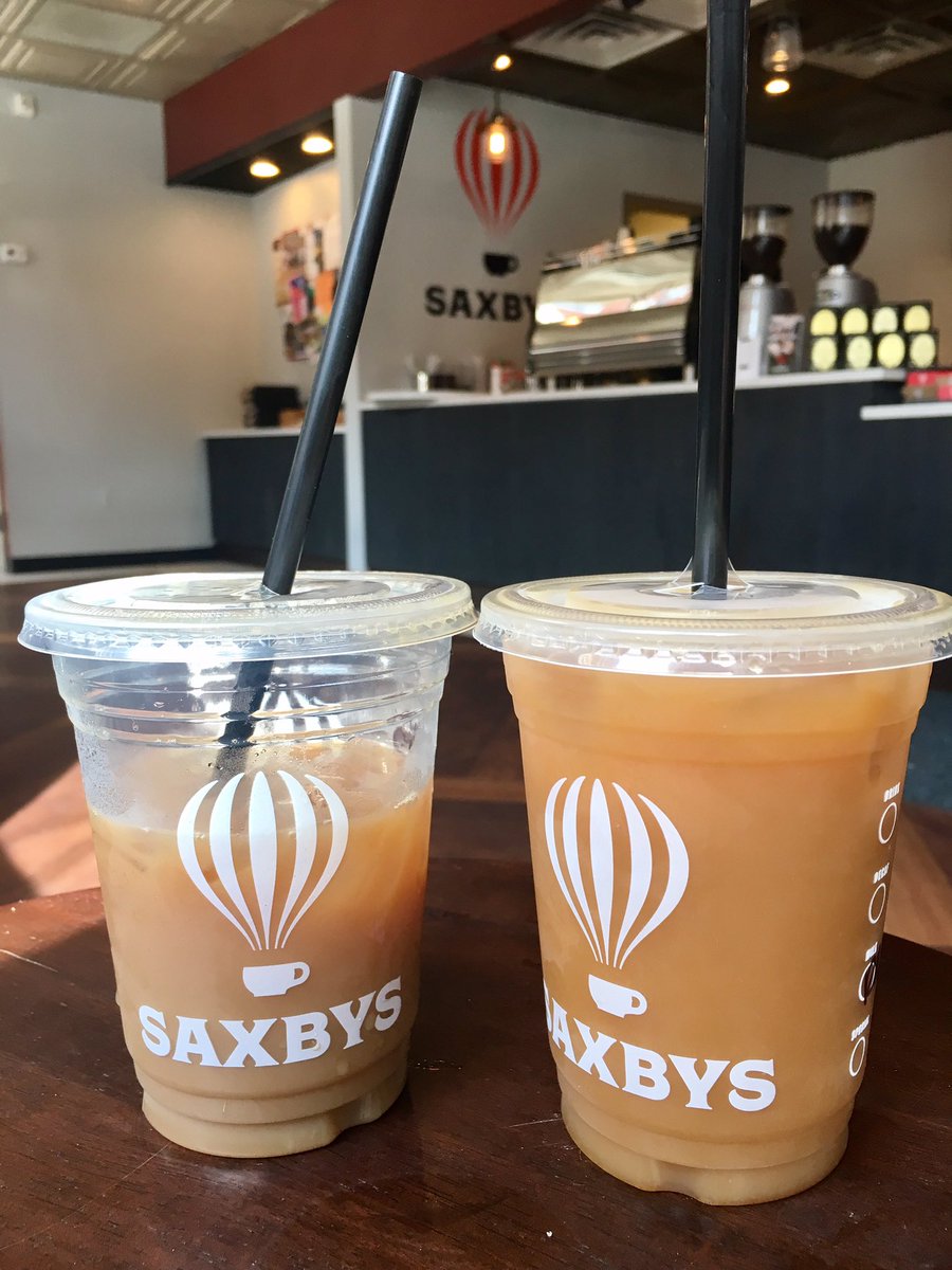 laurenmaida's tweet photo. @Saxbys + Monday morning study sesh, loving the rebrand!! https://t.co/KR2sSagUR6