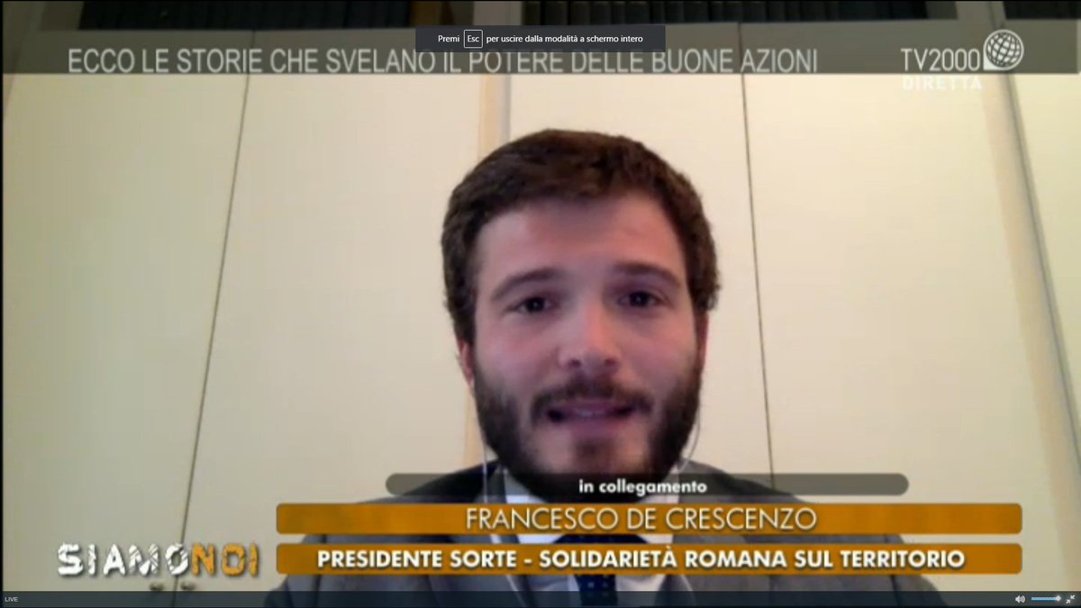 siamonoitv2000's tweet photo. Francesco De Crescenzo, di #Solidarietà Romana Sul Territorio: "Abbiamo riqualificato un'area del Parco Volpi per il @GoodDeedsDayITA" https://t.co/0aqp7qqyCg