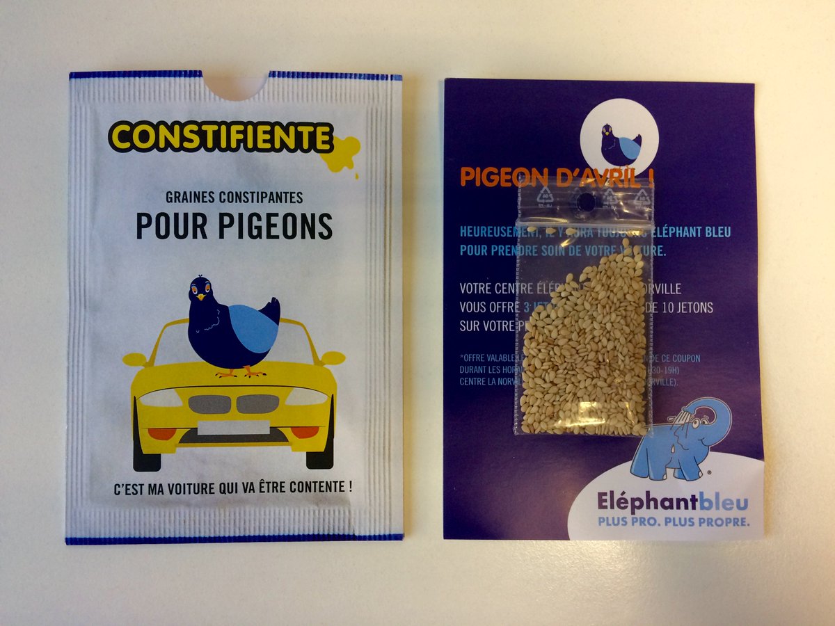 Emarketing_fr's tweet photo. #1eravril La #constifiente, la solution d'Eléphant Bleu et @Serviceplan pour préserver la propreté des voitures https://t.co/feHkReWcyv https://t.co/PCdujetWfX