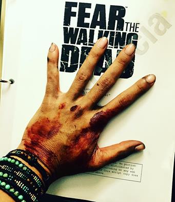 FearTWD's tweet image. It's official, #FearTWD Season 3 returns June 4! 📸:@danaygarcia1
