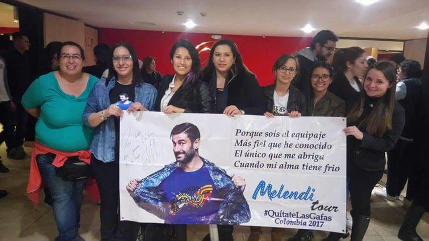 SonyMusicCol's tweet image. Así vivieron los #Guerreros de  @Melendi_Col 🇨🇴 el concierto de  @MelendiOficial 🎤🎶 el pasado jueves 💕 ¡Grandes recuerdos!