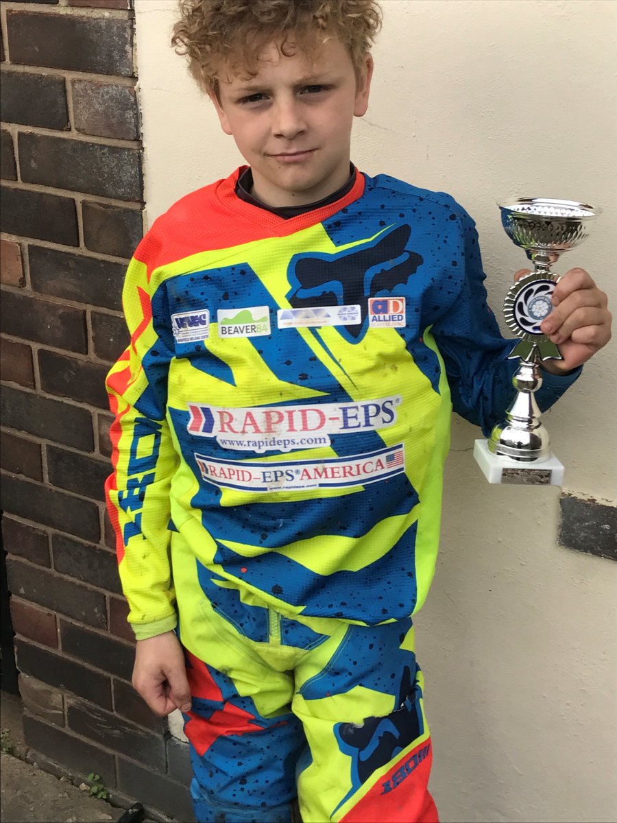 rapid_eps's tweet photo. Well Done Alfie!!!! 5th Place at #WhiteRoseChampionship #MXC #MotocrossClub #RapidEPS https://t.co/PbmjsnyCch