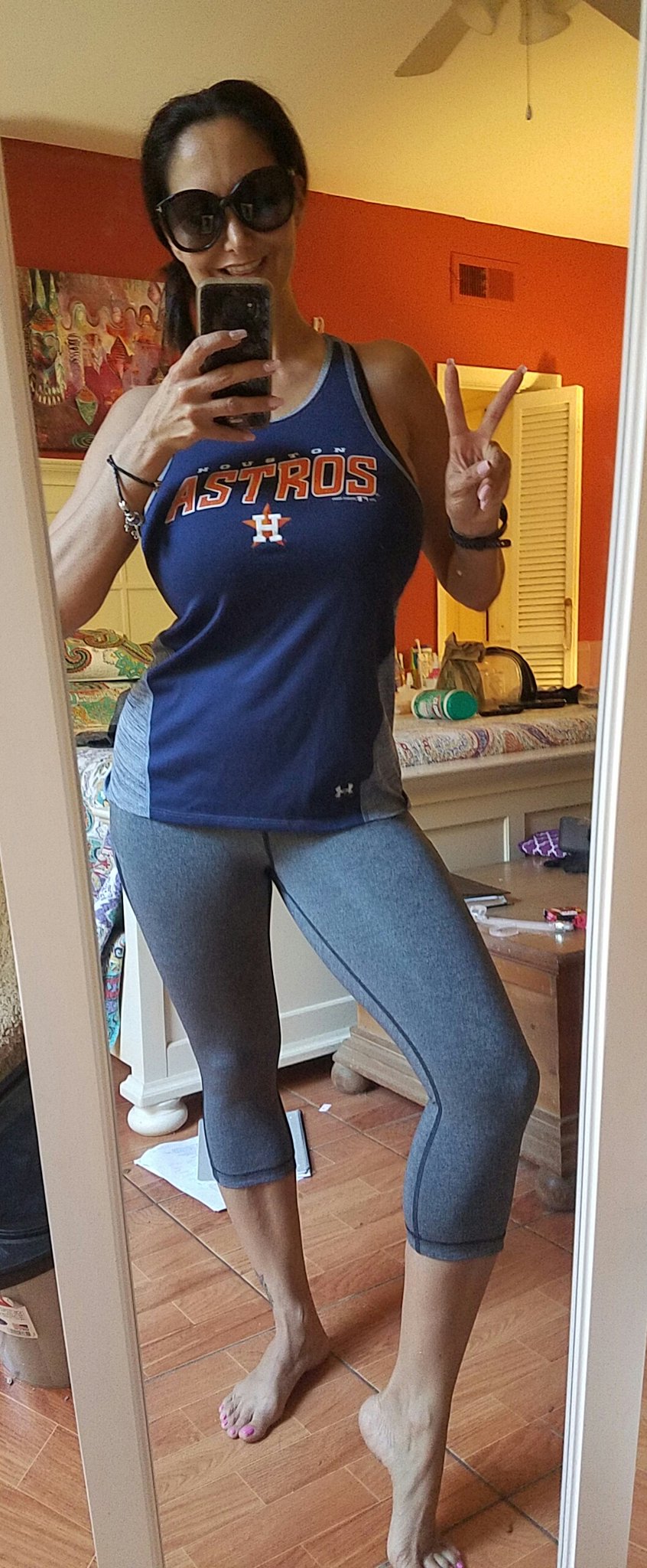 Ava Addams On Twitter Headed To Cycle Class Openingday Astros 