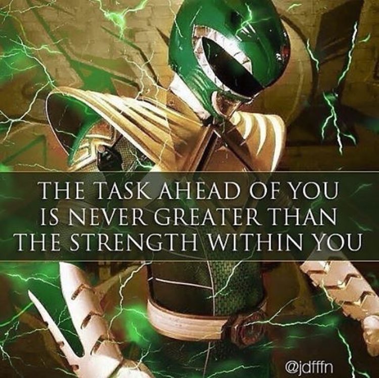GeekGalaxyCast's tweet photo. Have a mighty morphin' Monday everyone! #mondaymotivation https://t.co/EJU59BSGP0