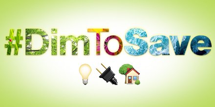 Lutron's tweet photo. Dimmers help save energy &amp; increase bulb life. Tweet us with one of these emojis💡🔌🏡+ #DimToSave for an #EarthMonth tip, fact or challenge. https://t.co/kprj576D22