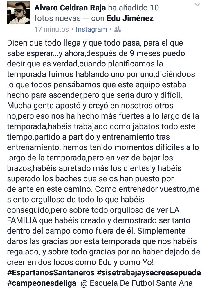 efsac_oficial's tweet photo. Las palabras de agradecimiento del entrenador a sus jugadores por el compromiso a lo largo de la temporada y su resultado final.👏👏👏 https://t.co/J2BldlGdX4