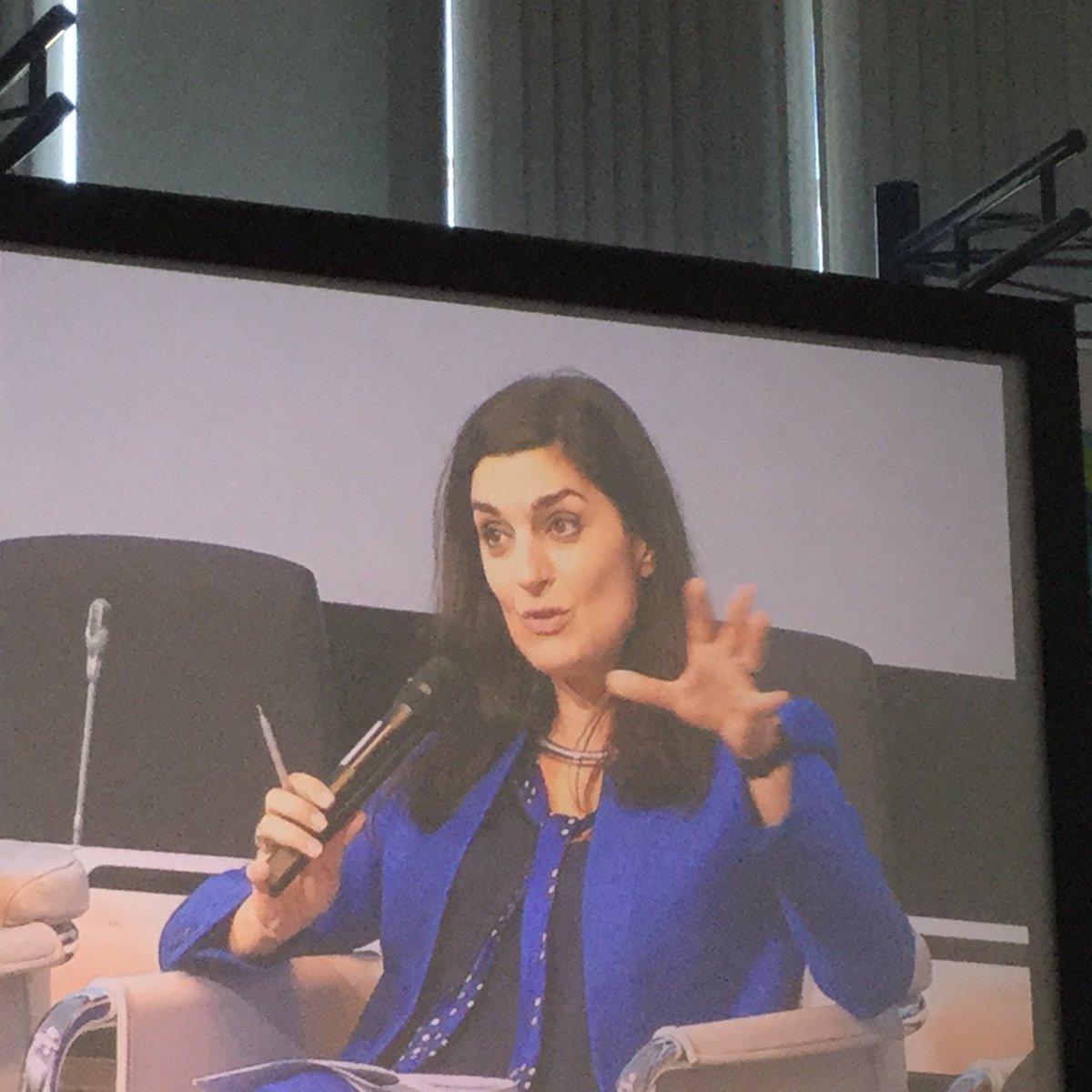 JoostVantomme's tweet photo. Despina Spanou, director DG CNECT: seamless data, single liability system, (cyber)security, trust, connectivity. Key issues. #cadconference https://t.co/hJsalqejJw