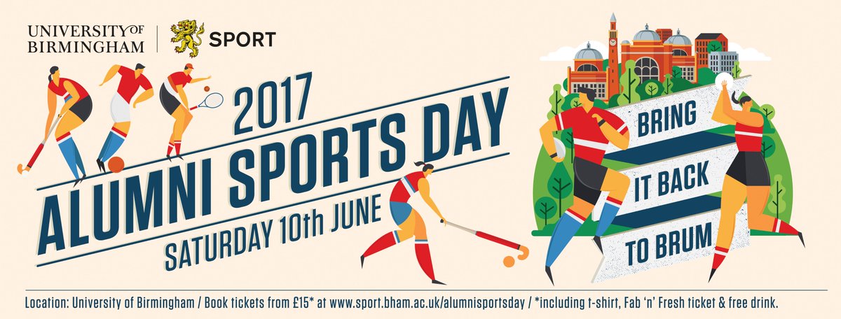 ALUMNI SPORTS DAY: TICKETS NOW ON SALE bit.ly/2otgWTP