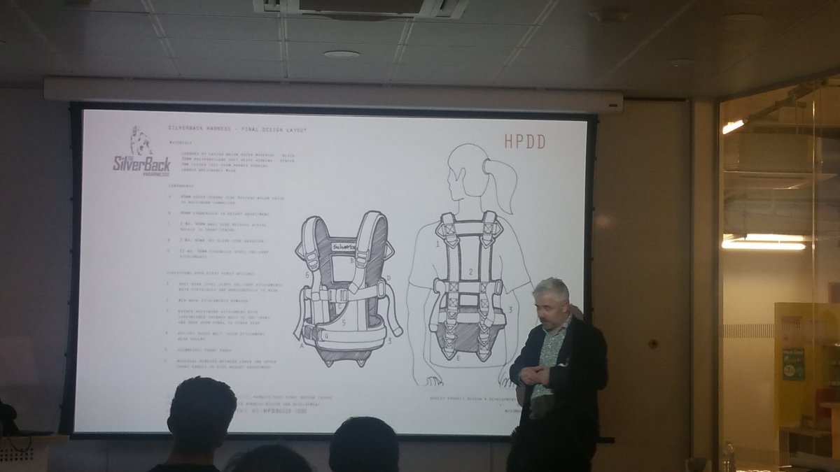 Paul Lighterness (@plighterness) on Twitter photo Matt Hurley HPDD Ltd presentation of "The Silver back Harness" Rugby vest project. Great prototype development work!! <a href="/UELProduct/">UEL Product Design</a> <a href="/UEL_News/">Uni of East London</a> Matt Hurley HPDD Ltd presentation of "The Silver back Harness" Rugby vest project. Great prototype development work!! <a href="/UELProduct/">UEL Product Design</a> <a href="/UEL_News/">Uni of East London</a>