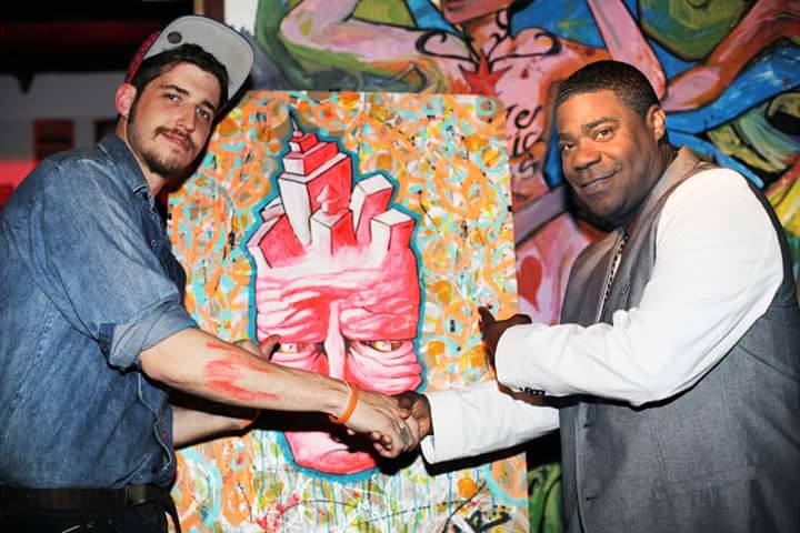 Nassarting's tweet photo. #TBT  #WIPNYC @RealTracyMorgan #ArtLife #ComedyKing https://t.co/YUiwsegRrI