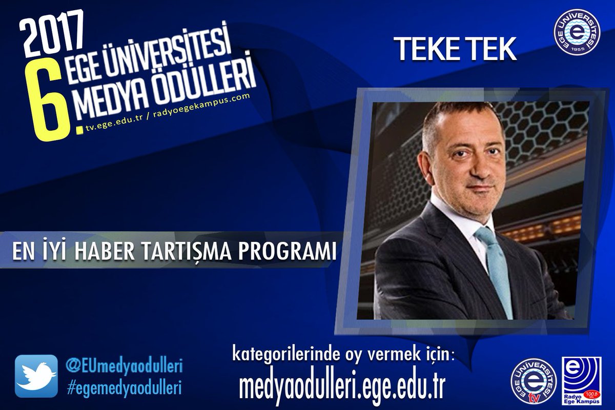 Fatih Altaylı ( <a href="/fatihaltayli/">Fatih Altayli 🔴🇹🇷</a> ) #egemedyaodulleri oylamasında aday. Oylama için: goo.gl/hdYJih