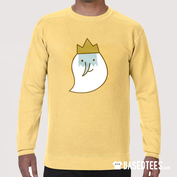 BasedTees on X: NEW yellow sweatshirt! #Adventuretime Elements