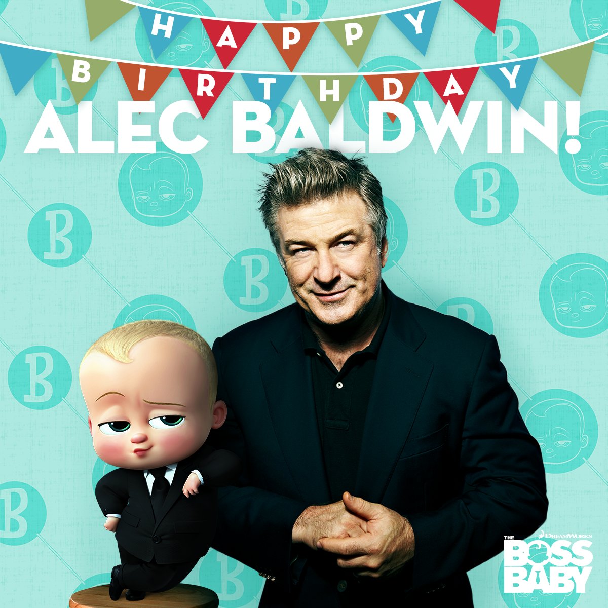 Happy birthday to the Boss! Best wishes to very own Alec Baldwin. 