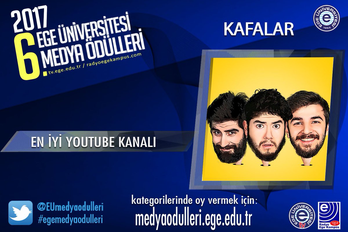 Kafalar ( @_kafalar ) #egemedyaodulleri oylamasında aday. Oylama için: goo.gl/hdYJih