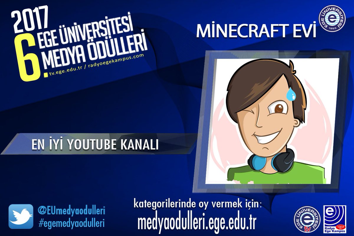 Minecraft Evi ( <a href="/SamicanHQ/">minecraft evi</a> ) #egemedyaodulleri oylamasında aday. Oylama için: goo.gl/hdYJih
