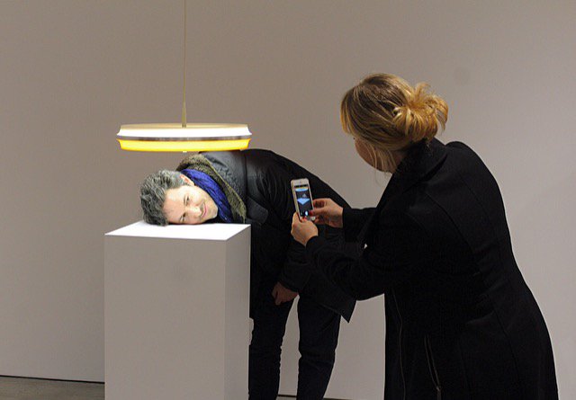 artbinds's tweet photo. Wishing I can roast myself under the sun of Epicurus #OneMinuteSculptures | #ErwinWurm| @erwinwurm_art |  @LehmannMaupin | @girlsinmuseums https://t.co/fAg6I9UFrM