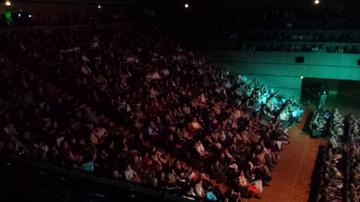 Hugo_Sonnier's tweet photo. Les 750 places du Corum de #Montpellier sont prises ! 300 sont restés dehors #FAMontpellier #Asselineau2017 https://t.co/o0cjhnNXq7