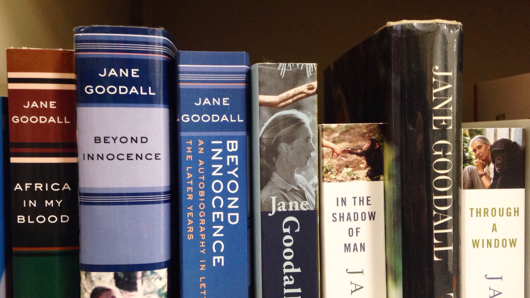 Happy birthday to the one and only Jane Goodall! 