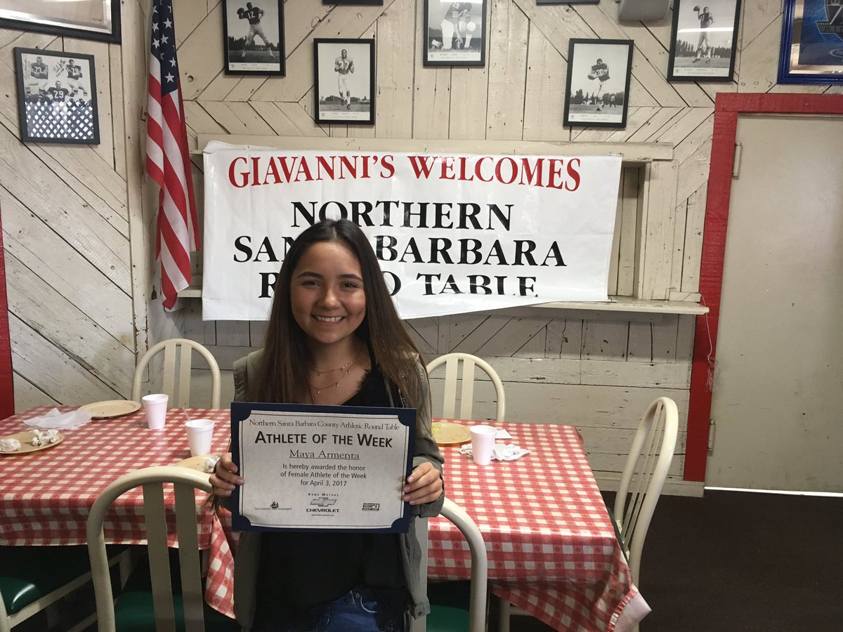 Slo Poc Sports On Twitter Congrats Mayaarmentaa Northern Slo Poc Sports On Twitter Congrats Mayaarmentaa Northern Santa Barbara County Athletic Round Table Female Athleteoftheweek Rhsgirls Bball Righettihs