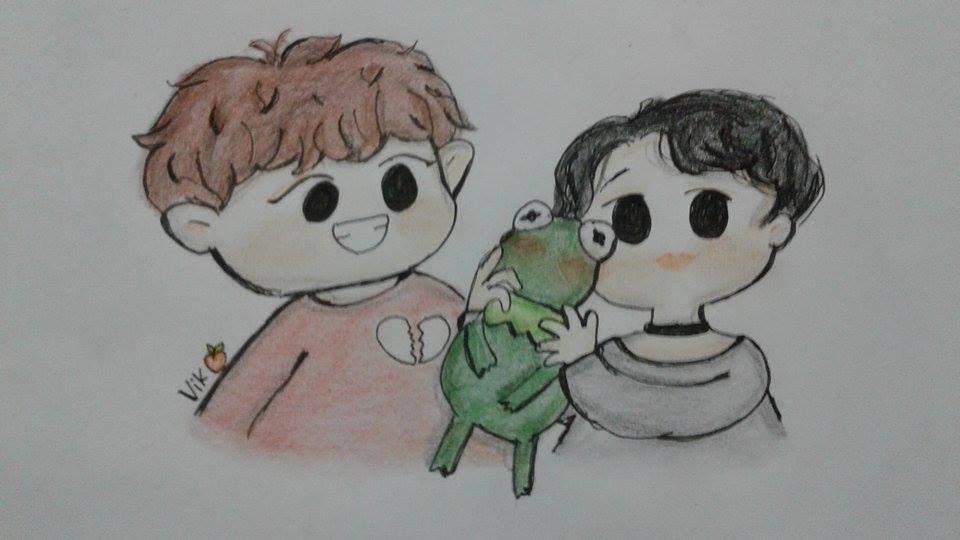 inipatatakawaii's tweet photo. ¨Un día mas sin ser la novia de Chanyeol¨ 💔 #froogs #chanyeol #chanyeolexo #drawing
#kpopfangirl https://t.co/l9qvJpRVN5