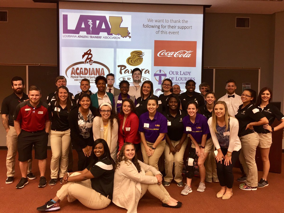 Louisina_YP's tweet photo. We had students from #ATPrograms across the state come and take part on Saturday, it was awesome! #LATASpringFling #futureATs https://t.co/3HVBP5NZvD