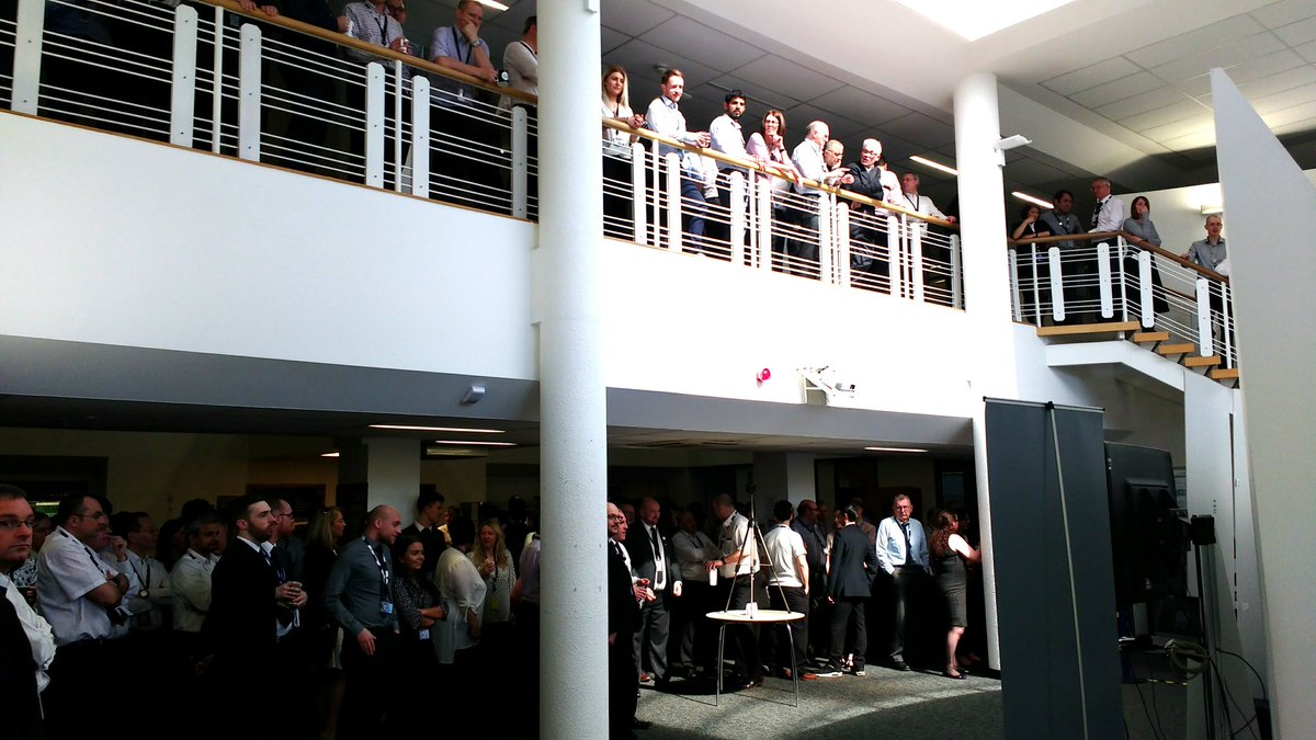 mirandakaywebb1's tweet image. The @DXC_UKI crowd gathering in #Chorley at 2pm today. #IamCSC #HelloDXC