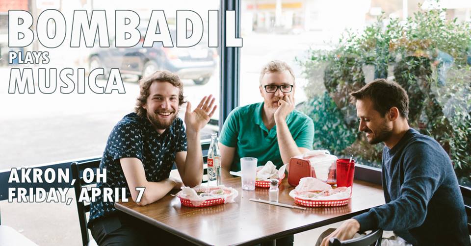AkronMusica's tweet photo. THIS FRIDAY: @wearebombadil &amp; @DanielAndTheBD! @TheSummitFM https://t.co/hq3OZsHWy9