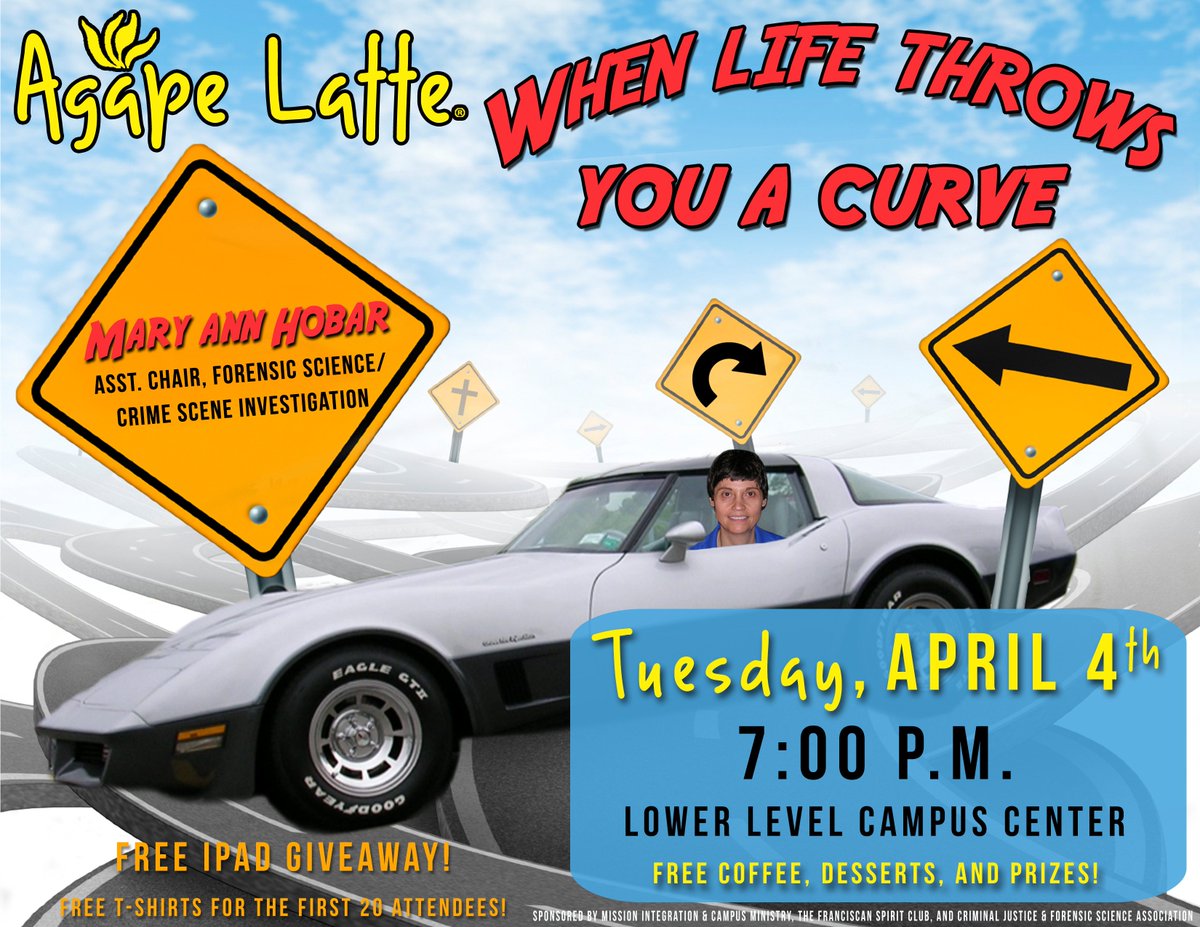 FranciscanHawks's tweet photo. Agape Latte is tomorrow! @HCCJFSAssoc @hilbertcjfs @HilbertCollege https://t.co/YQeoLGxBmI