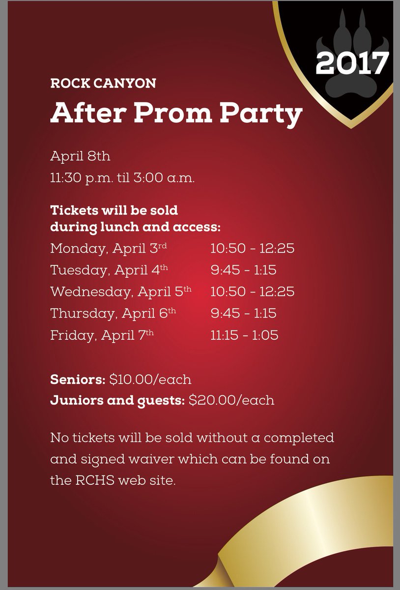RCHS AfterProm tweet media