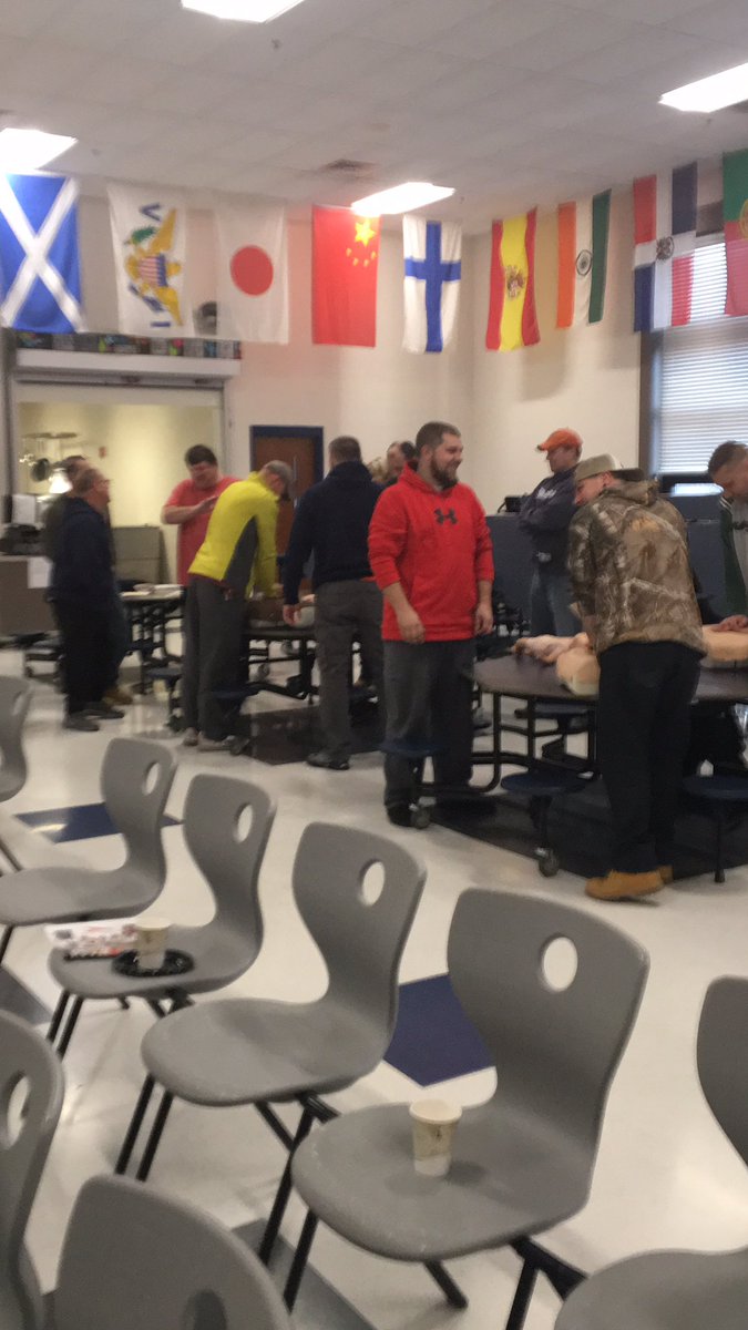 Derby Little League coaches at a CPR/FIRST AID course this past Saturday--always doing things for the safety of our players. Thanks Brian
