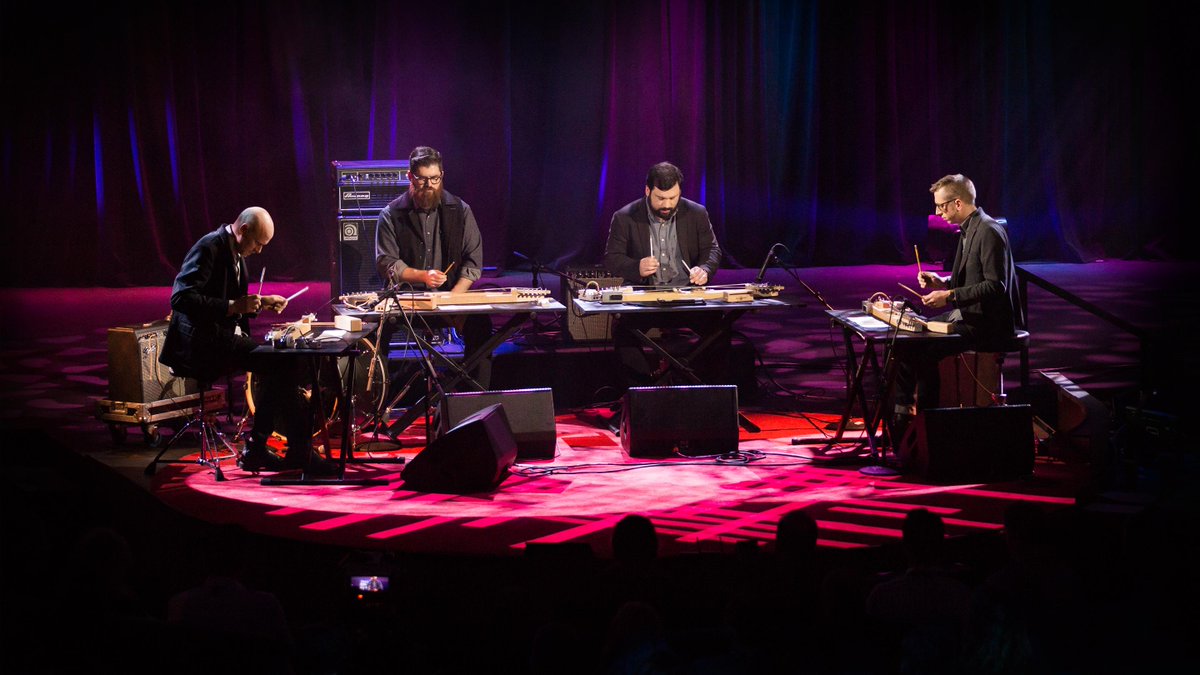 .<a href="/sopercussion/">Sō Percussion</a> performs "Music for Wood and Strings": t.ted.com/eWkUTcz