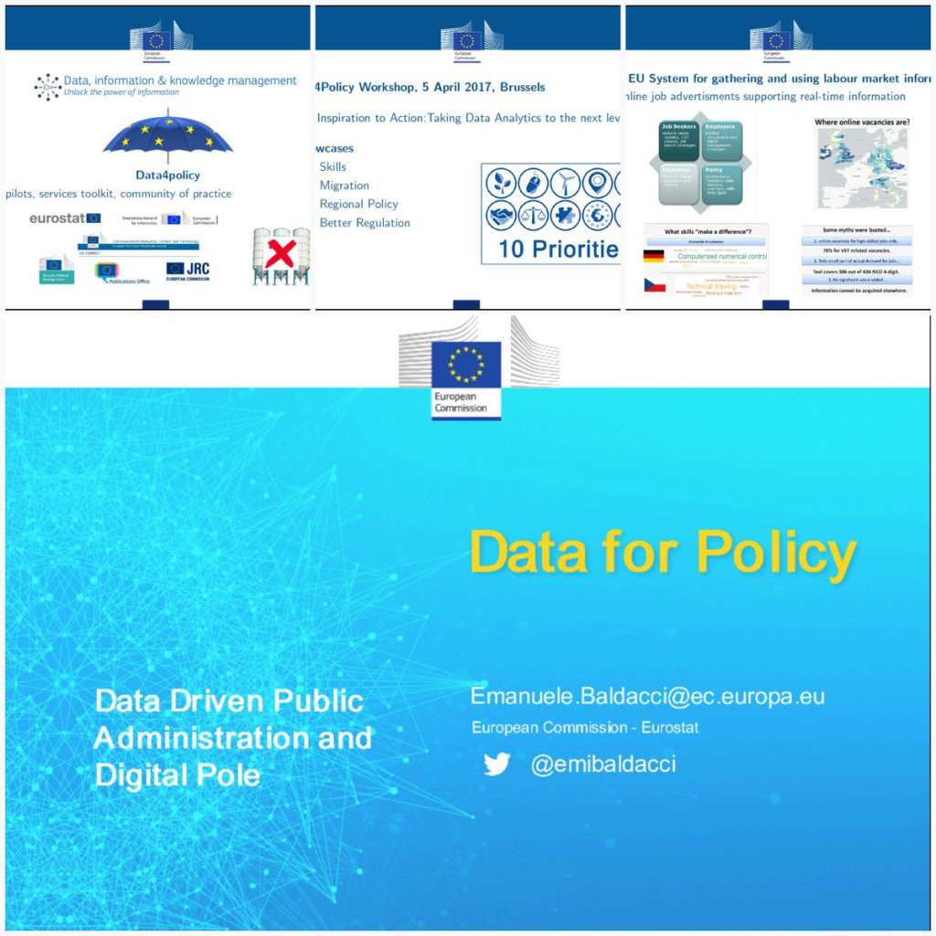 ShankarKunchala's tweet photo. Data driven public administration. @emibaldacci about #Data4Policy & #DigitalPol… https://t.co/GYqHOSQVLg https://t.co/McjWurfeh6