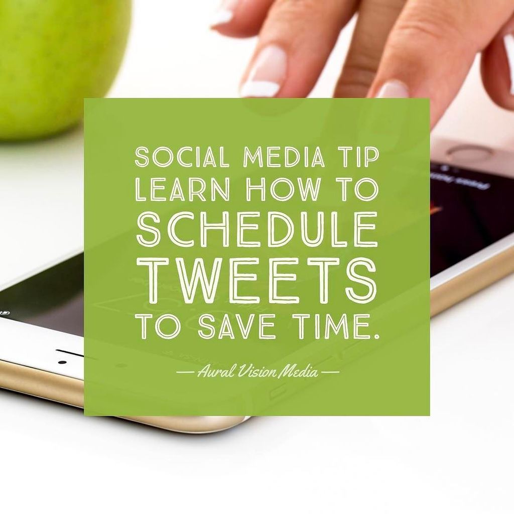AuralVision_'s tweet photo. Scheduling your posts allows you to minimize the amount of time you spend a week posting. #socialmedia #tips #soci… https://t.co/8bxKMlOQag https://t.co/HE041QeJQT