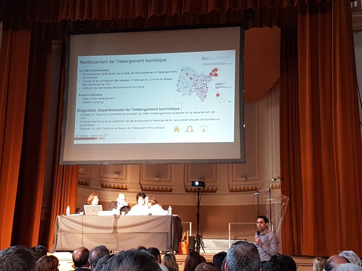 aintourisme01's tweet photo. #Aintourisme lancera un #diagnostic de l'#hébergement touristique dans l'#Ain en 2017 https://t.co/BICNXBCilq