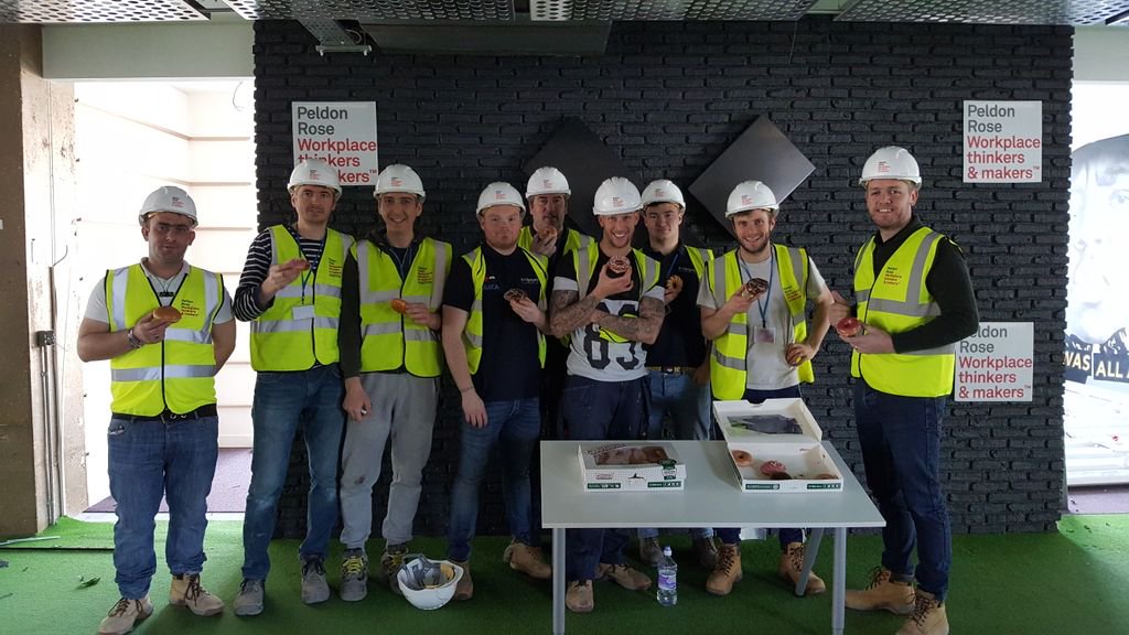 PeldonRose's tweet photo. Big 30th birthday love from everyone on site across London today! Looking good fellas ;)
#30today #peldonrose https://t.co/IQ2NRHw1Zd