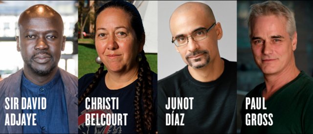 agotoronto's tweet image. Join Sir @dadjaye, @christibelcourt, #JunotDíaz, and #PaulGross on April 21 for #AGOCreativeMinds @masseyhall artmatters.ca/wp/2017/03/cre…
