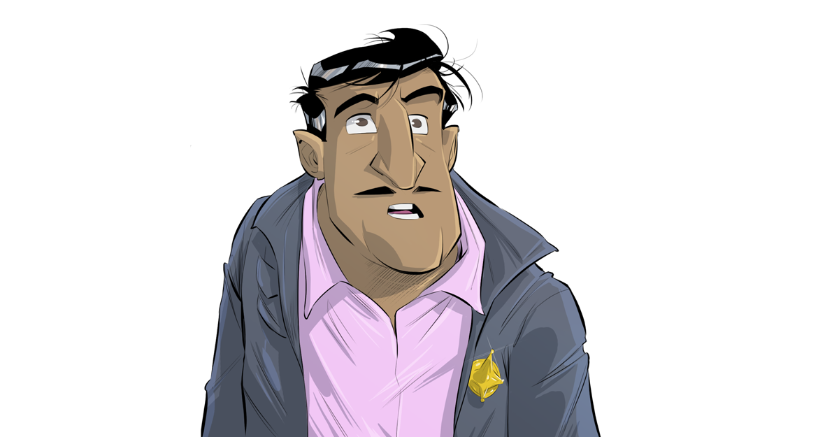 CanmanComic's tweet photo. DARK DOG City forces have a role model: Police Chief Santa Cruz.

Meet the other Heroes of #Canman Comic 👉 https://t.co/fkl6NCydFB https://t.co/5HjjUWhg2Z