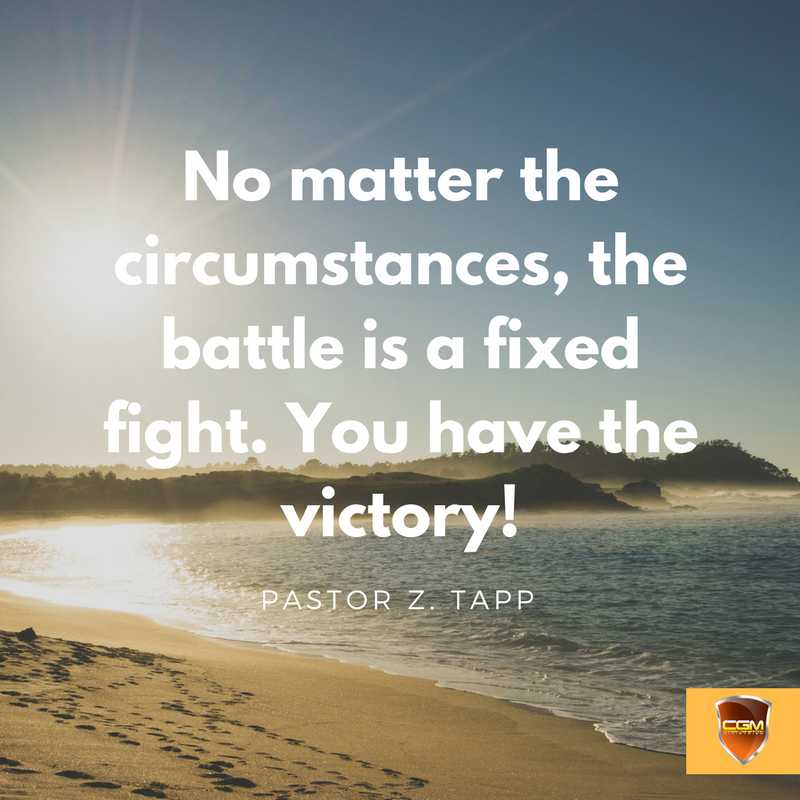 cgmvegas's tweet photo. Deuteronomy 20:4 says the Lord goes to fight for your victory! It is a fixed fight! #YouHaveTheVictory #FixedFight #CGMLV https://t.co/XoeW8NmGUC