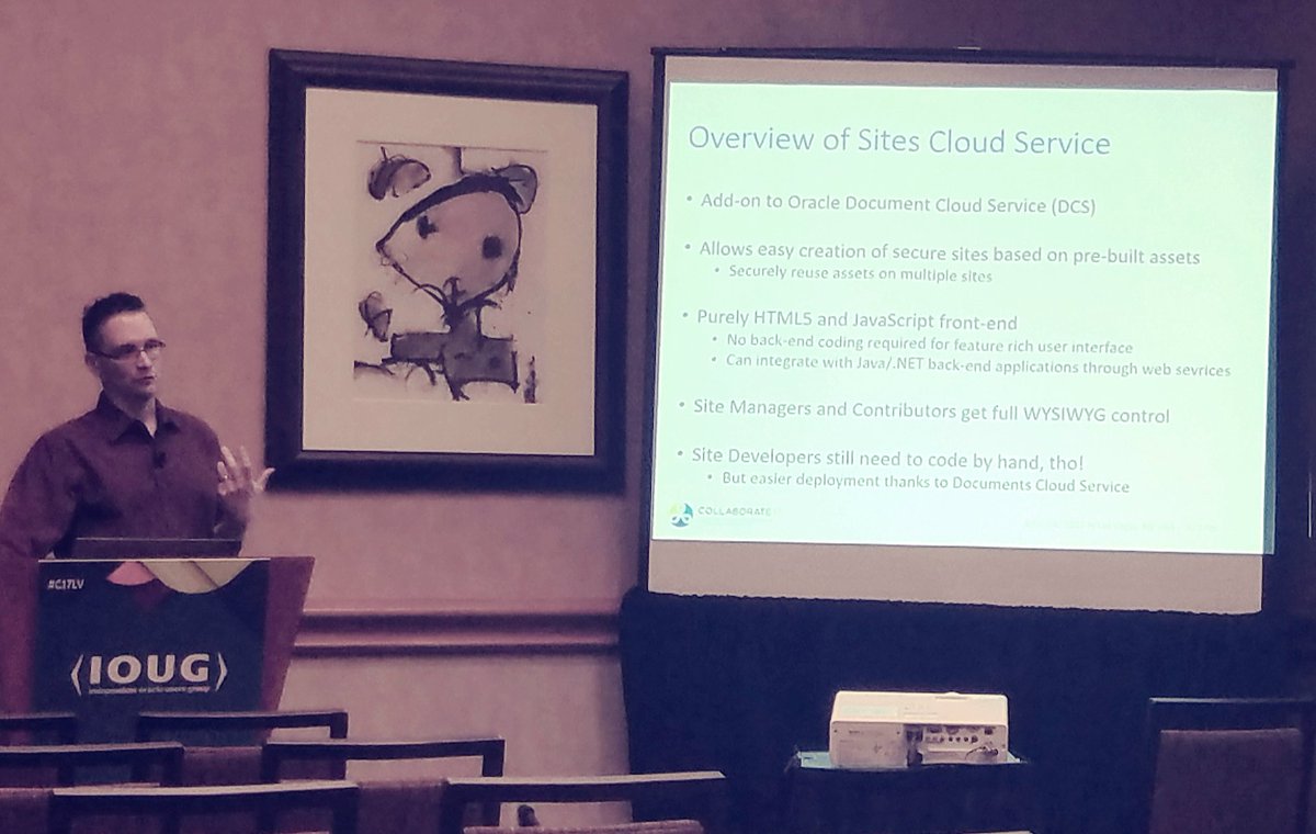 Ahmed_Aboulnaga's tweet image. .@bex from @bezzotech talks #OracleSites Cloud Service and explains core concepts. In room Palm F right now. #C17LV