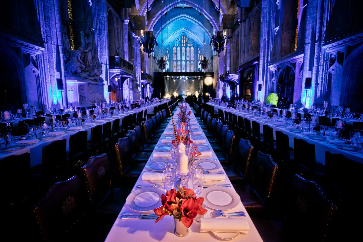 InsideUVL's tweet photo. .@GuildhallLondon are seeing sprig table set-ups trending so far in 2017 #UniqueTrends https://t.co/O6aQLxTKp8