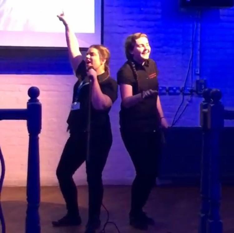 SMSUBar's tweet photo. Are you better than @EmEmJanee &amp; @jeffjeffson? Open Mic tonight from 8.30pm 🎉🎶🍻#YourBar #OpenMic #FreeEntry https://t.co/8SbqoTMRHJ