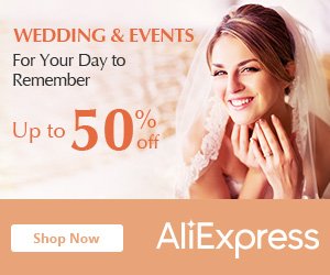 unrealebay's tweet photo. 50% off at #aliexpress on #wedding &amp; #event necessities #weddinghour #gettingmarried #bride #groom #internetdeals https://t.co/Tm6llnRJBj https://t.co/8q2bNG7S6i