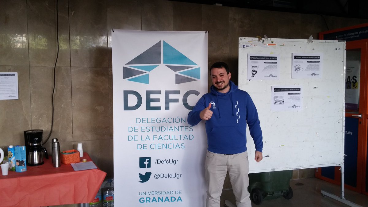 JorgeCUbric's tweet photo. Gran iniciativa de los compañeros de @defcUGR. Un café y conoce tu delegación.
➡ #CafesoloODEFCcafeinado
🗓📆 3 y 4 de Abril
🚩 @fcienciasugr https://t.co/7X5O24QxWp