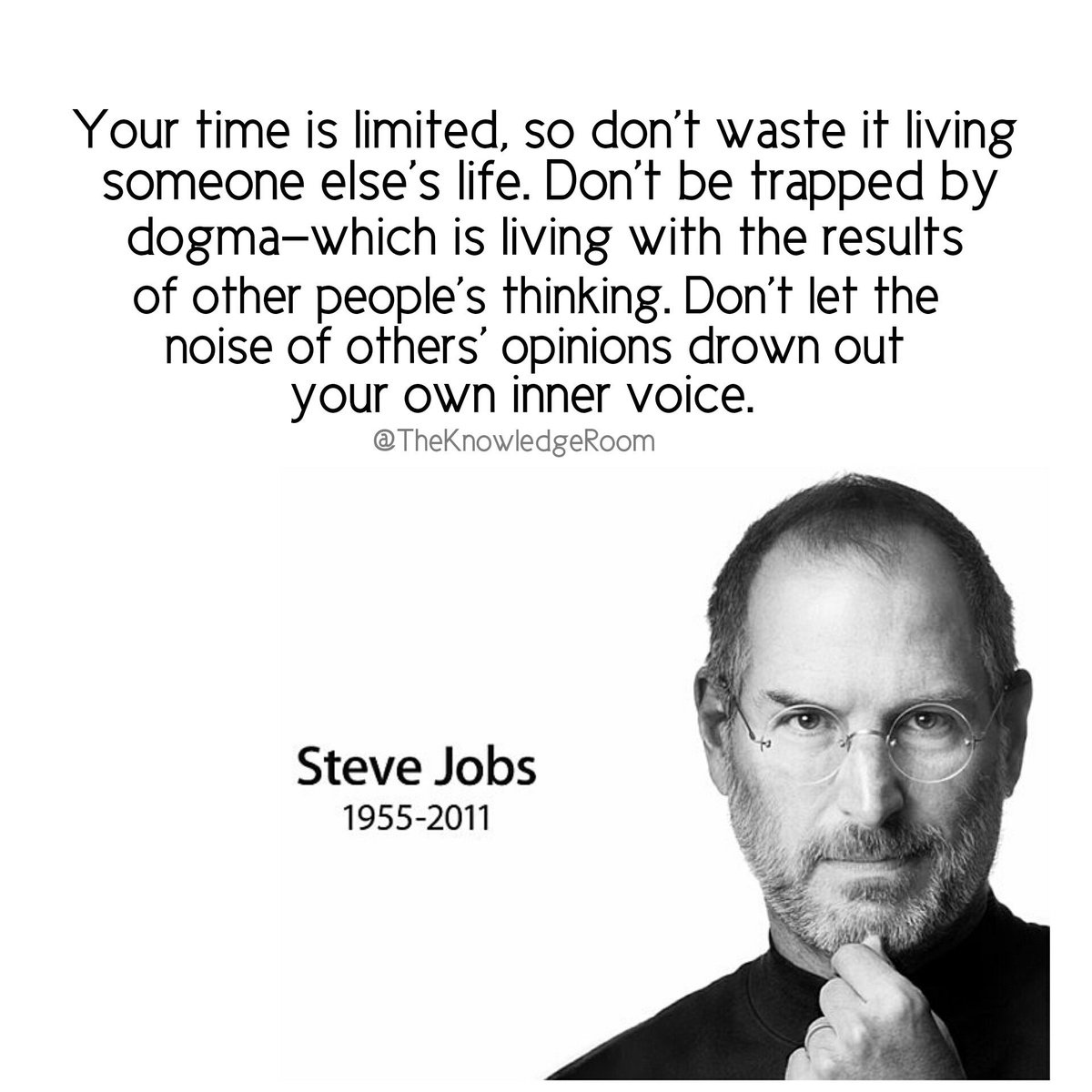 ~ Steve Jobs