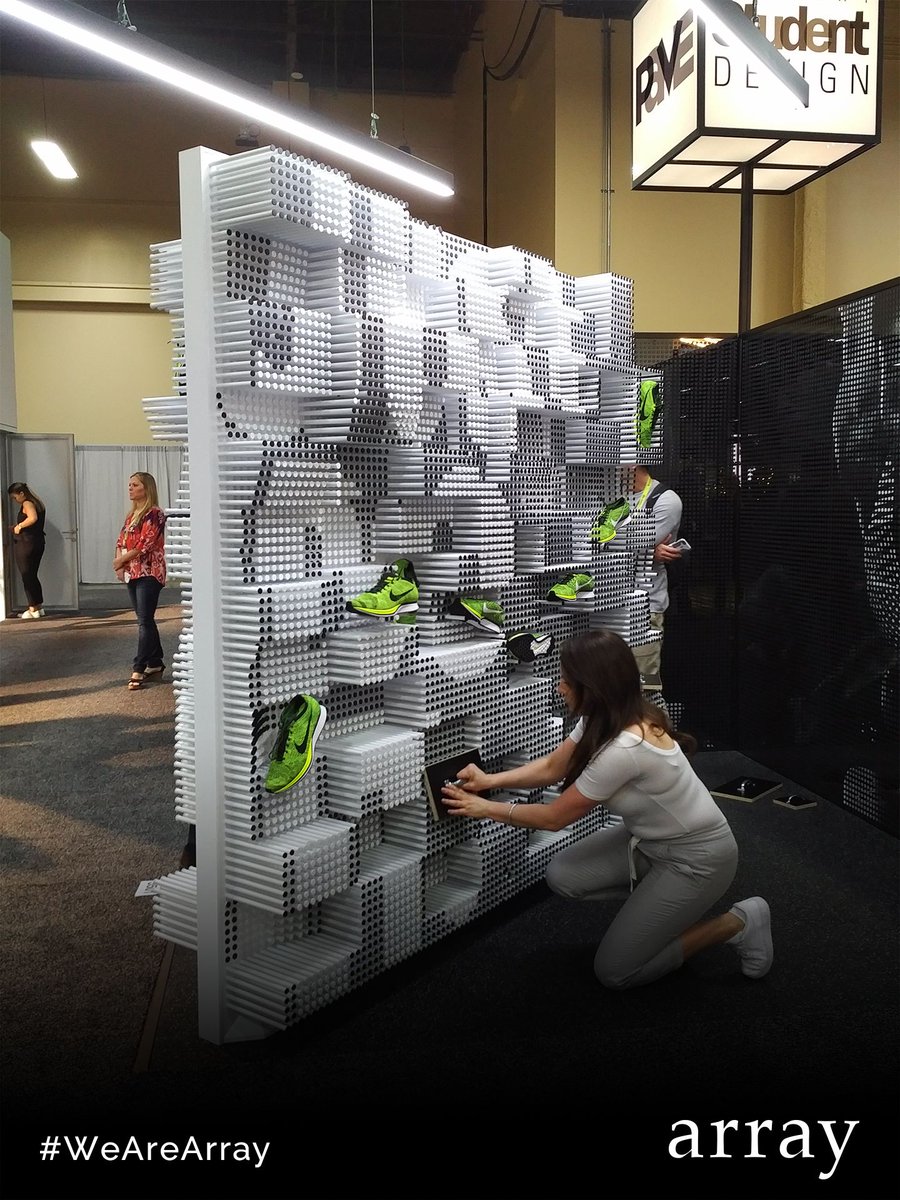 Creative retail display design entry for the PAVE Student Competition at #Globalshop 2017. #cool #branding #future #designers