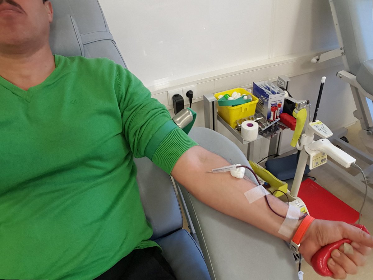 Bloed geven zou iedere gezonde mens moeten doen.